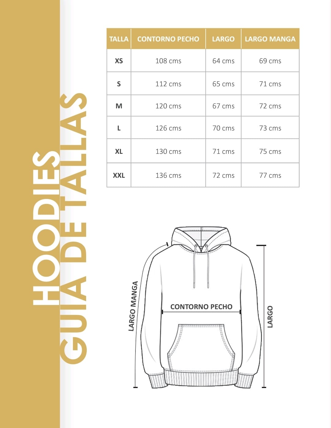 HOODIE AZUL REY STANDAR