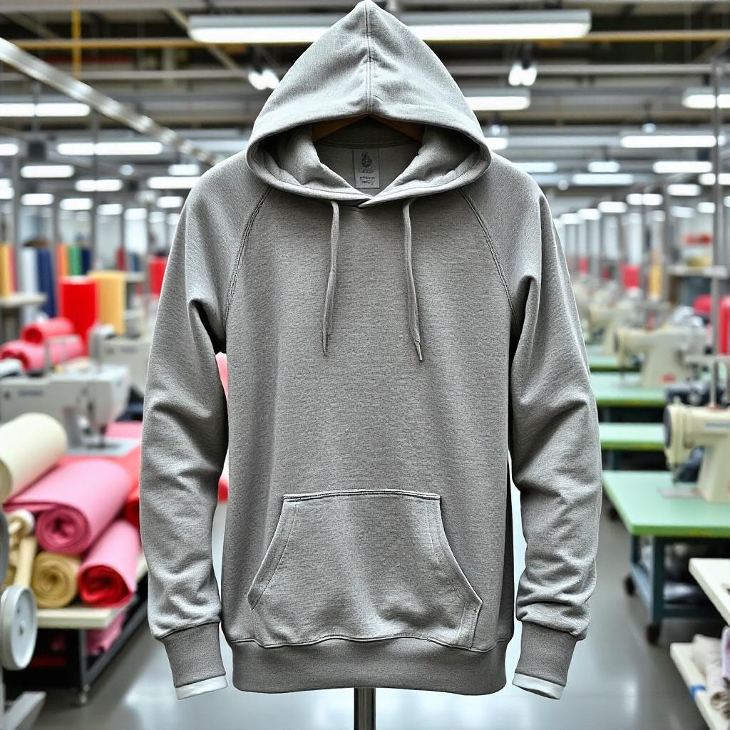 HOODIE PREMIUM GRIS JASPE