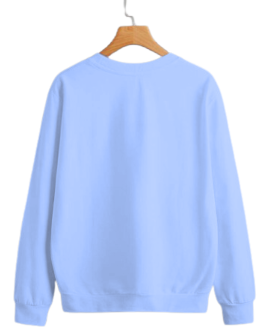 BUZO CUELLO REDONDO STANDAR AZUL BEBE