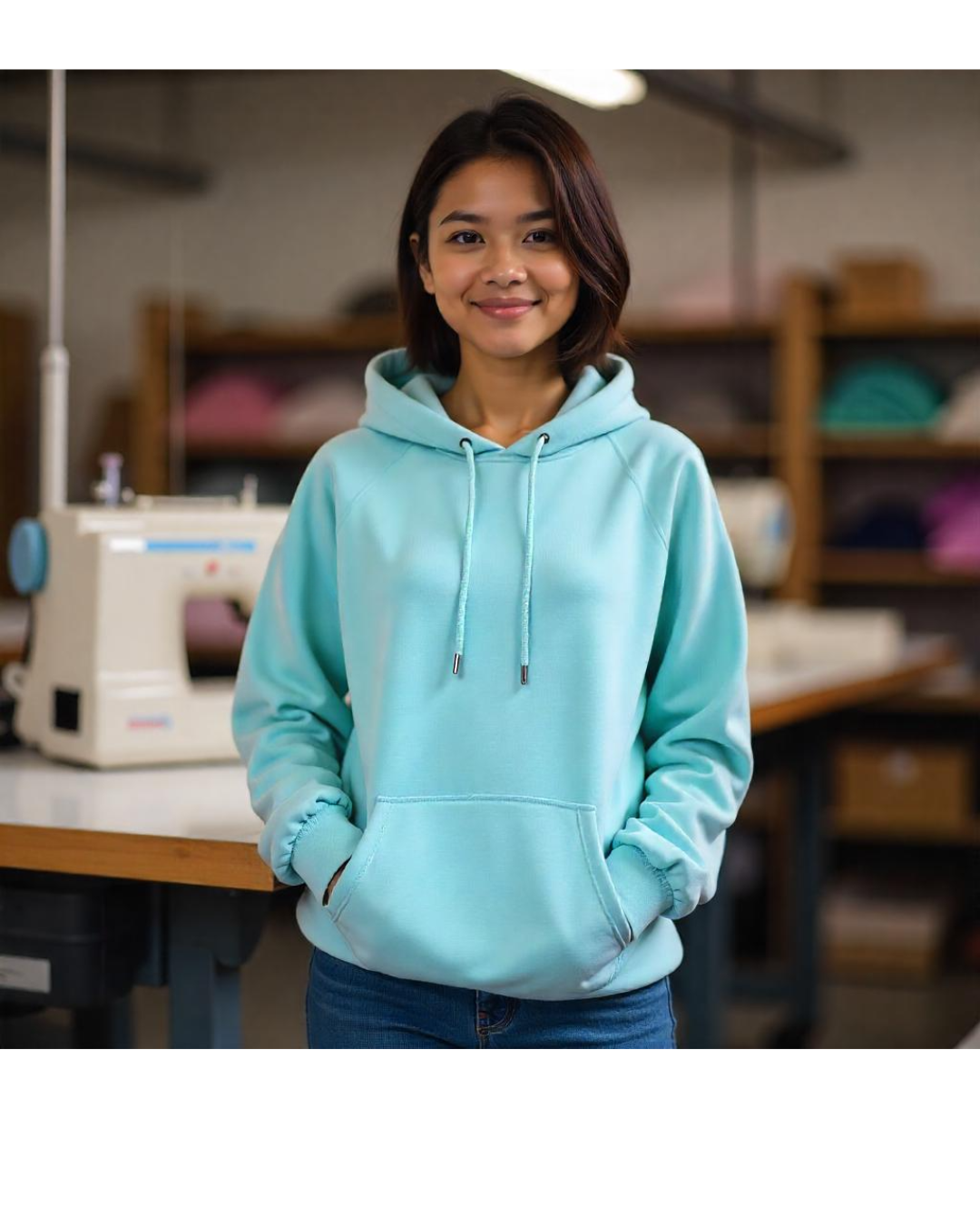 HOODIE PREMIUM VERDE MENTA
