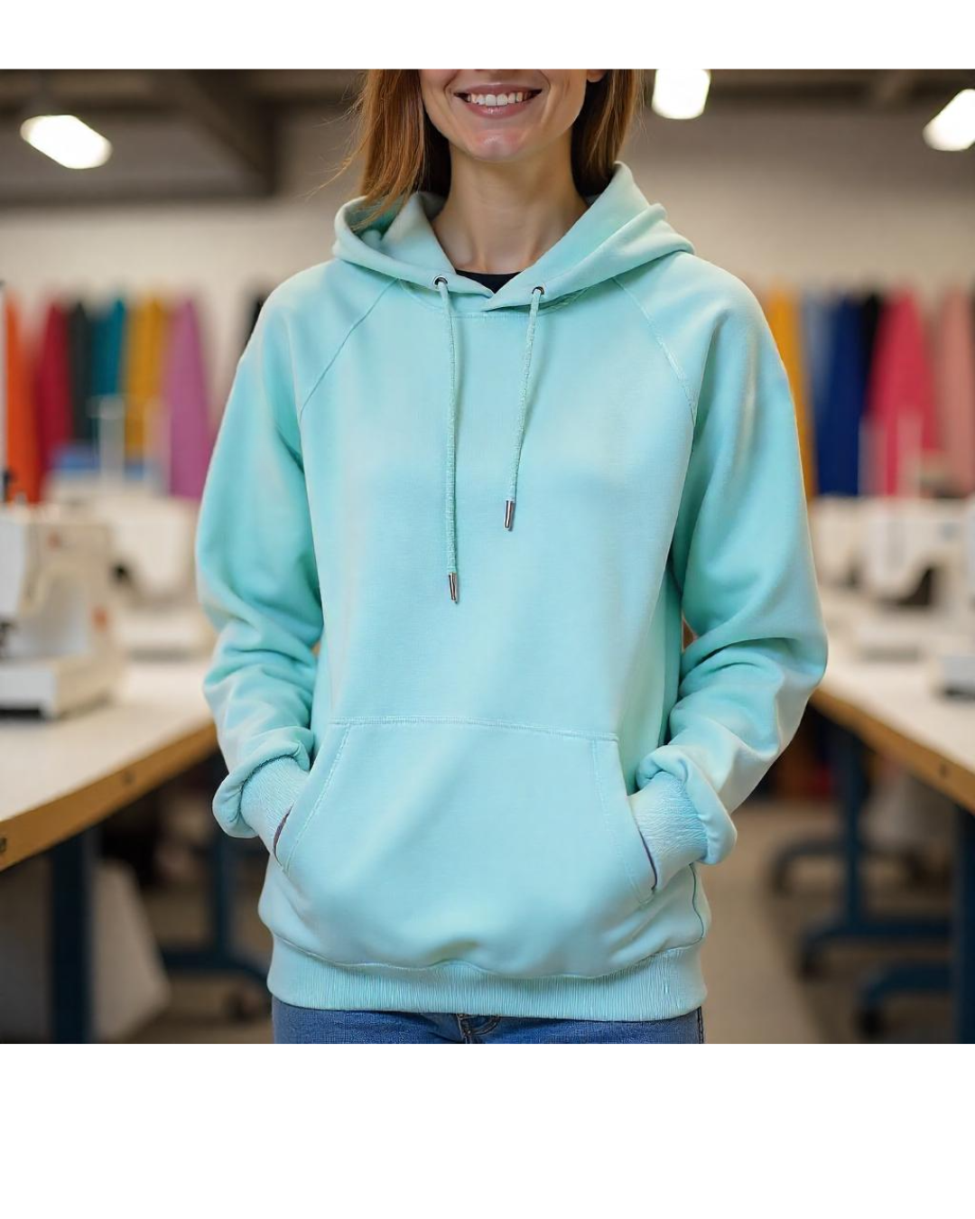 HOODIE PREMIUM VERDE MENTA