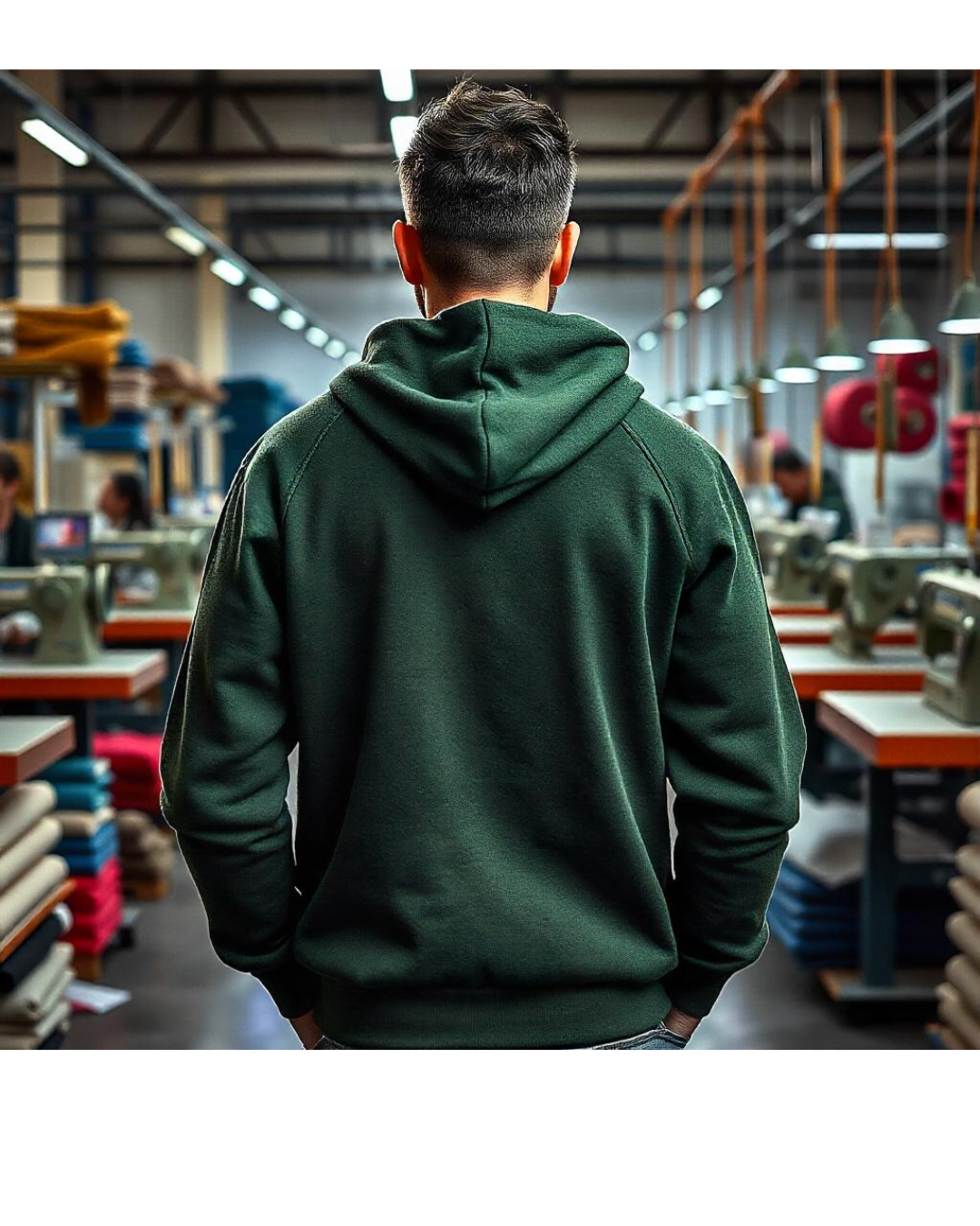 HOODIE PREMIUM VERDE BOTELLA