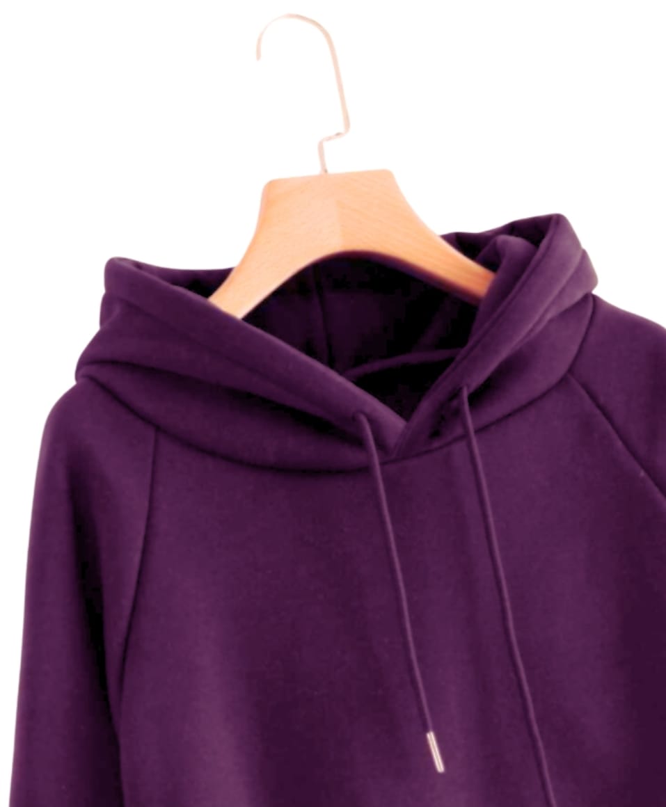 HOODIE MORADO BERENJENA STANDAR