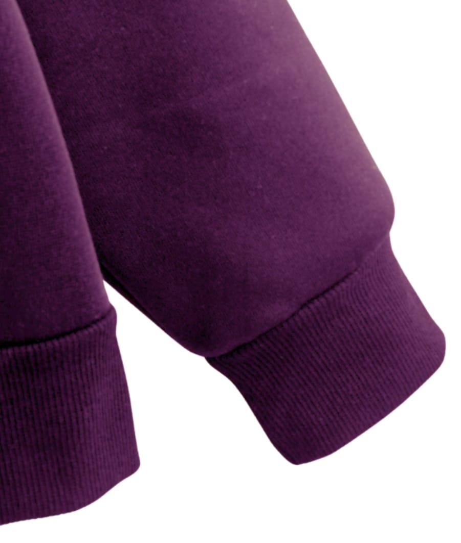 HOODIE MORADO BERENJENA STANDAR