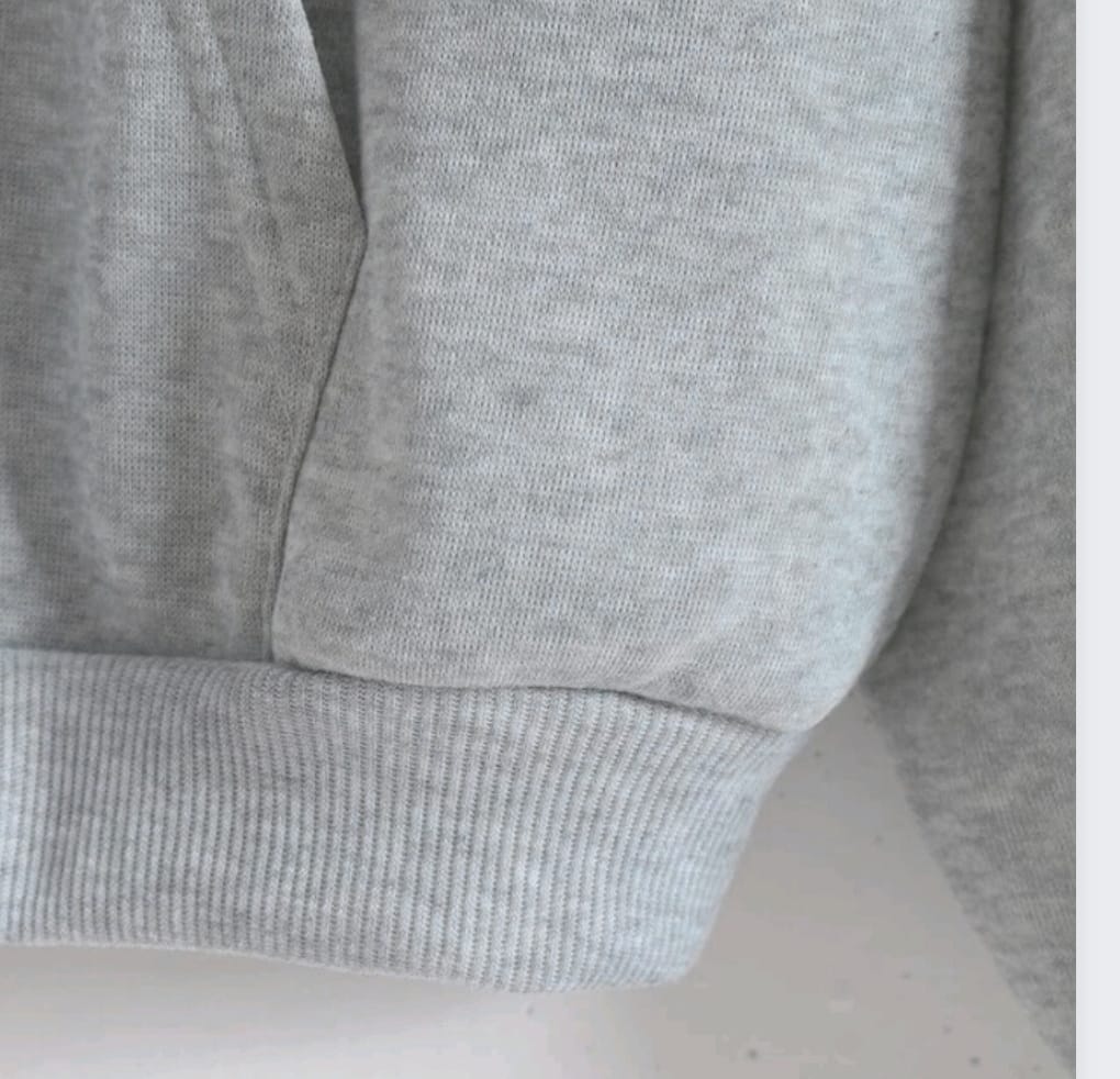 HOODIE GRIS JASPE STANDAR