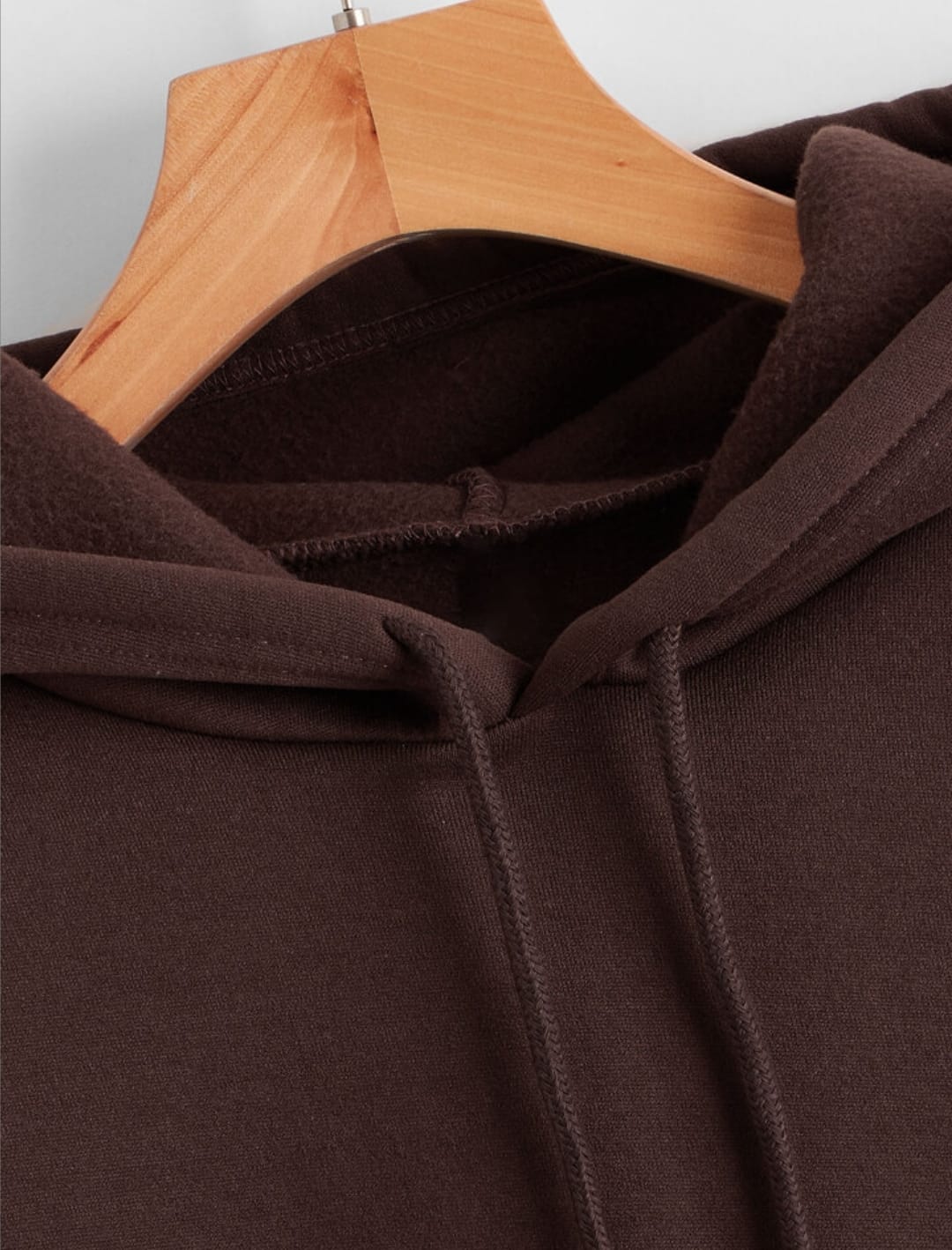 HOODIE CAFE OSCURO STANDAR
