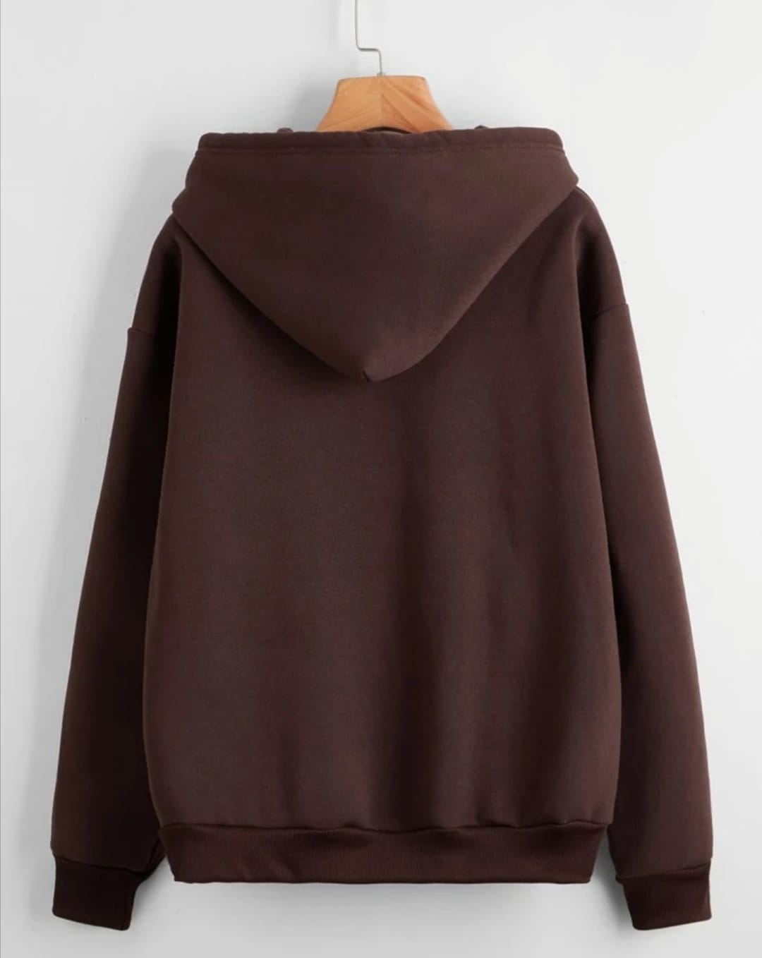HOODIE CAFE OSCURO STANDAR