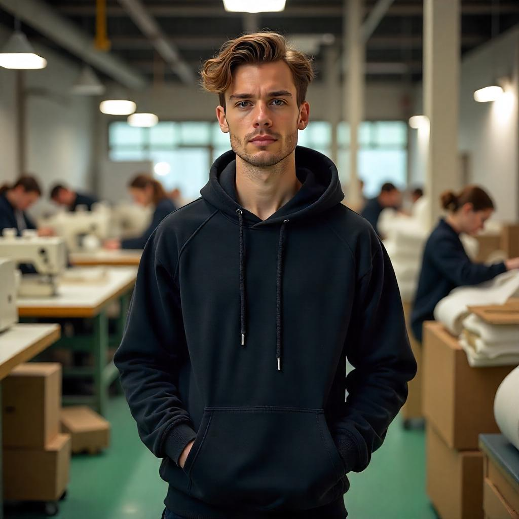 HOODIE NEGRO PREMIUM