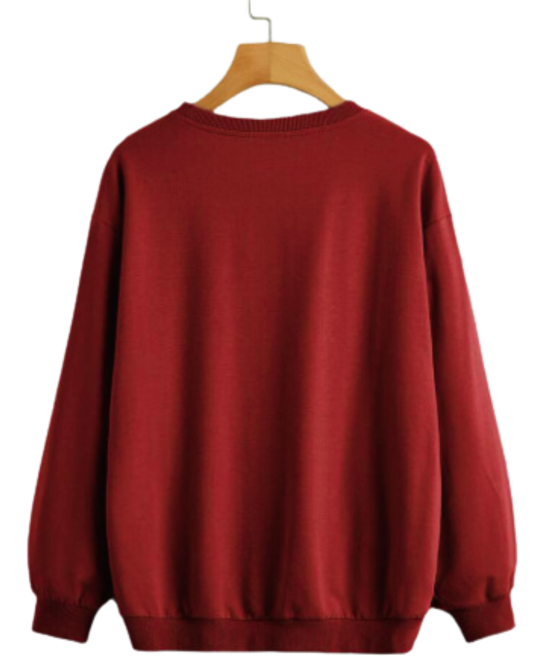 BUZO CUELLO REDONDO STANDAR VINOTINTO