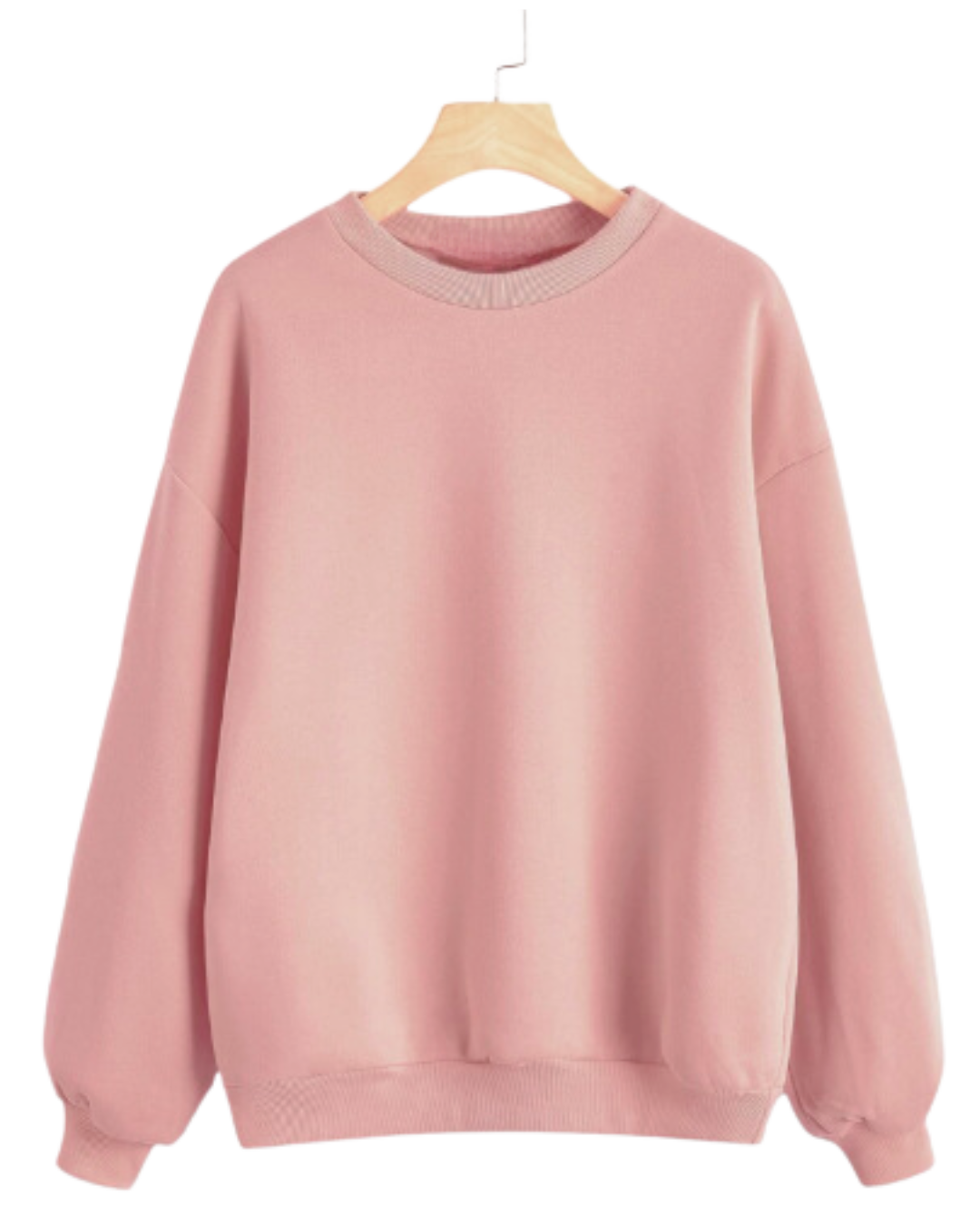 BUZO CUELLO REDONDO STANDAR PALO DE ROSA