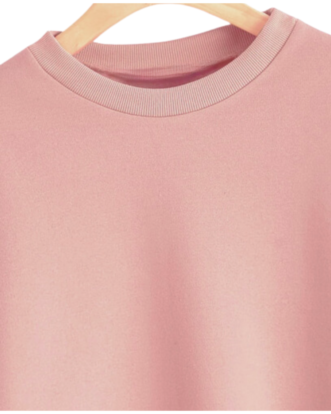 BUZO CUELLO REDONDO STANDAR PALO DE ROSA